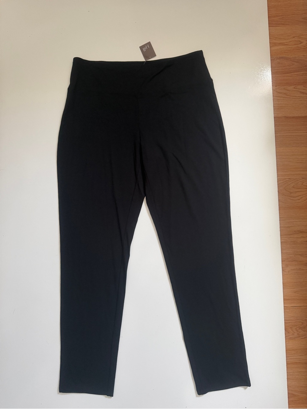 J.Jill Wearever Collection Smooth-Fit Slim Leg Black Pants Size M NWT - Picture 3 of 12